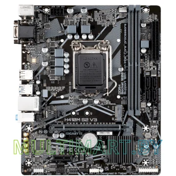 Материнская плата Gigabyte H410M S2 V3 (rev. 1.0) картинка 2